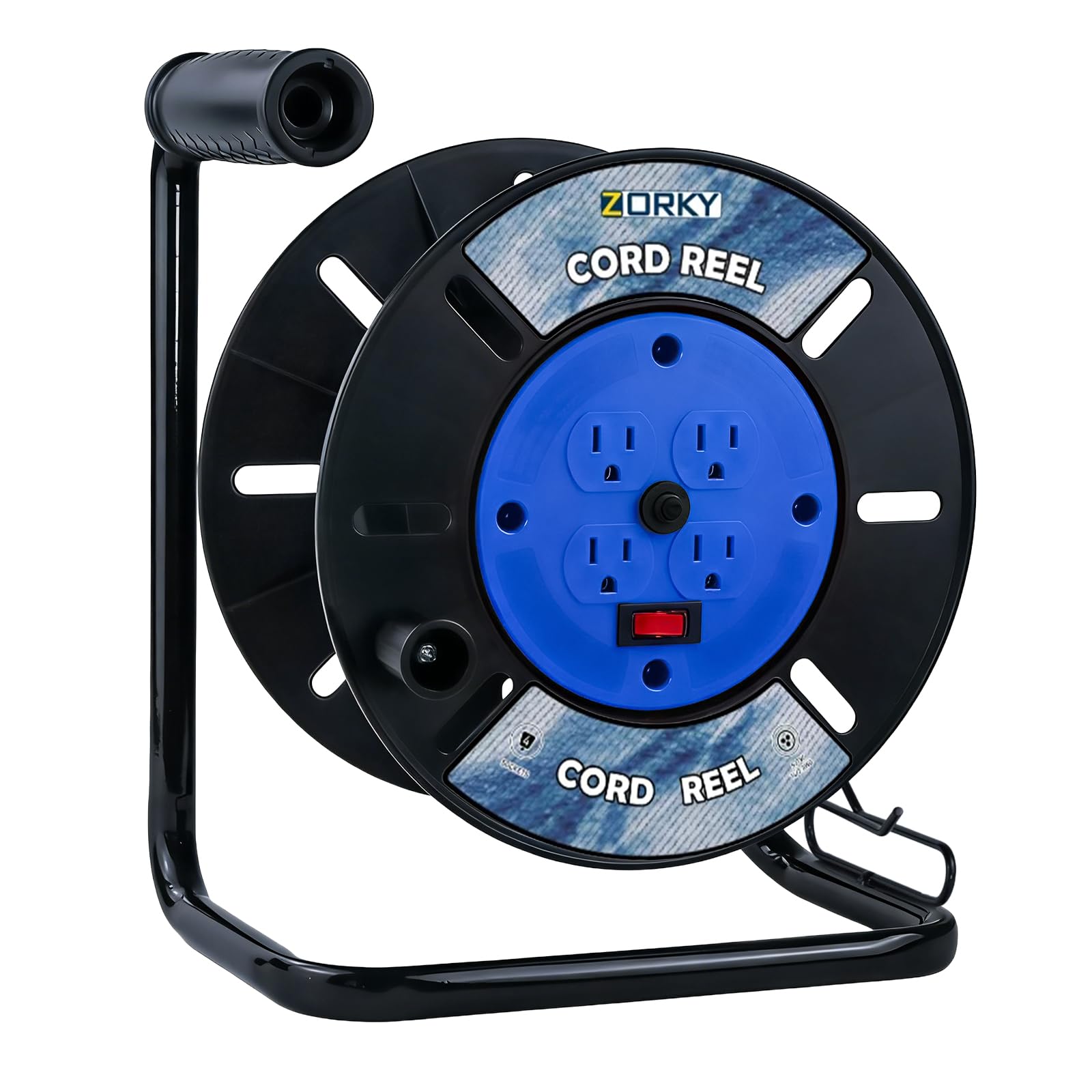 Amazon.com: Zorky Extension Cord Storage Reel, Retractable Heavy
